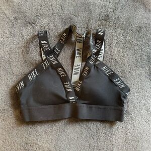 Nike Black Strappy Sports Bra